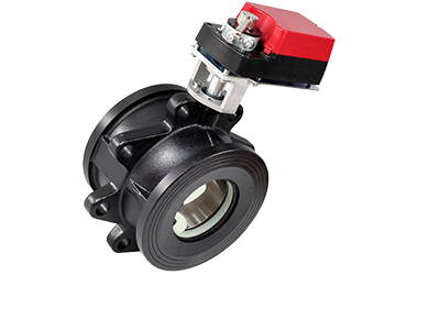 Кран шаровой Ду150 с регулирующим приводом CFEBV-DN150