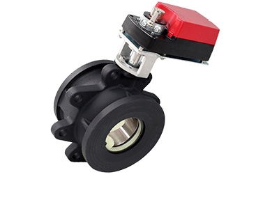 Кран шаровой Ду125 с регулирующим приводом CFEBV-DN125