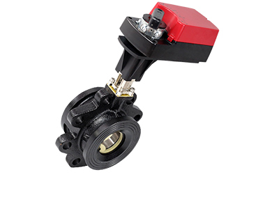 Кран шаровой Ду80 с регулирующим приводом CFEBV-DN80